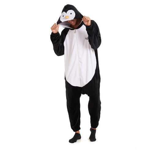 Snuggs Blanket Animal Onesie Penguin